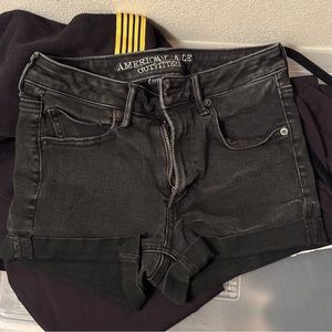 American Eagle  Super Hi Rise Shortie Shorts US 6